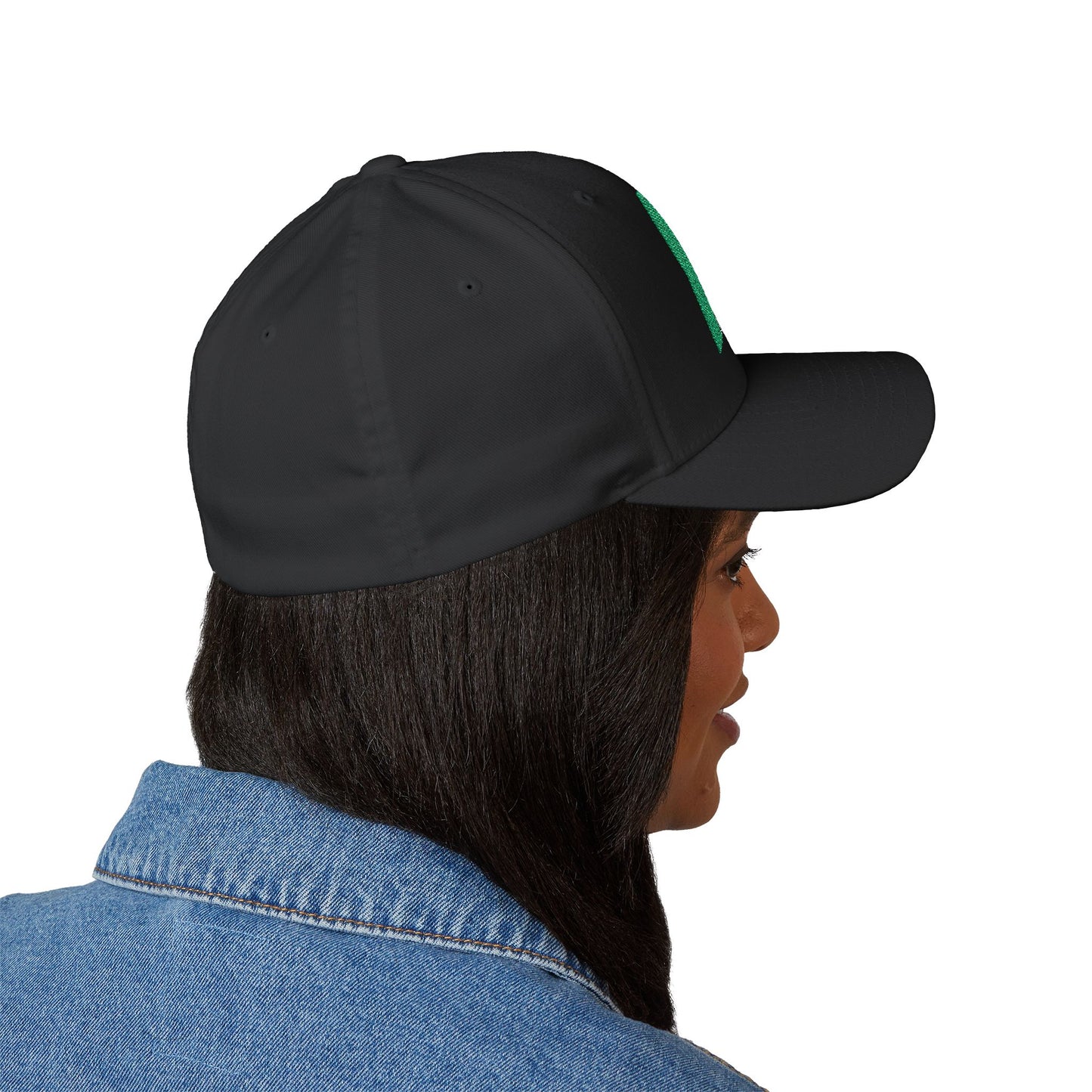 Fitted Embroidered Mexican Flag with L.A. Dodgers Logo Cap - Original Design