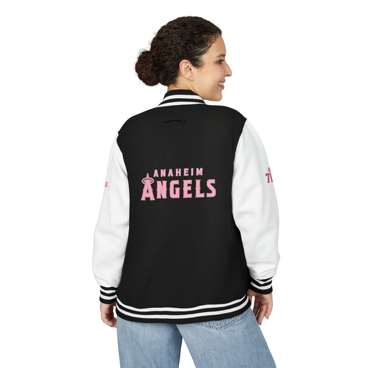 Unisex Heavyweight Anaheim Angels Letterman Jacket - Original Design