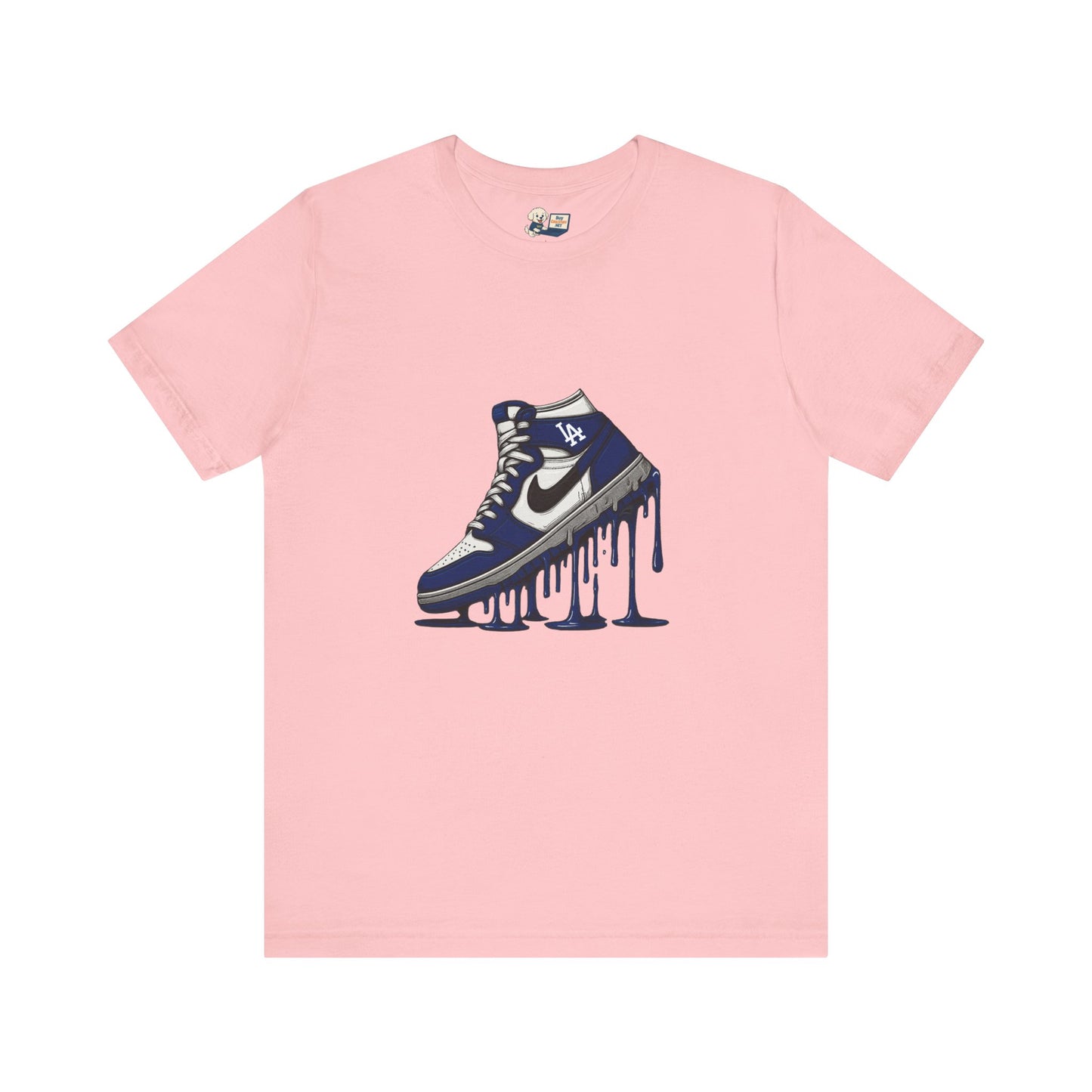 Dodgers "They Not Like Us" -Dripping Sneakers Unisex Tee - Original Design