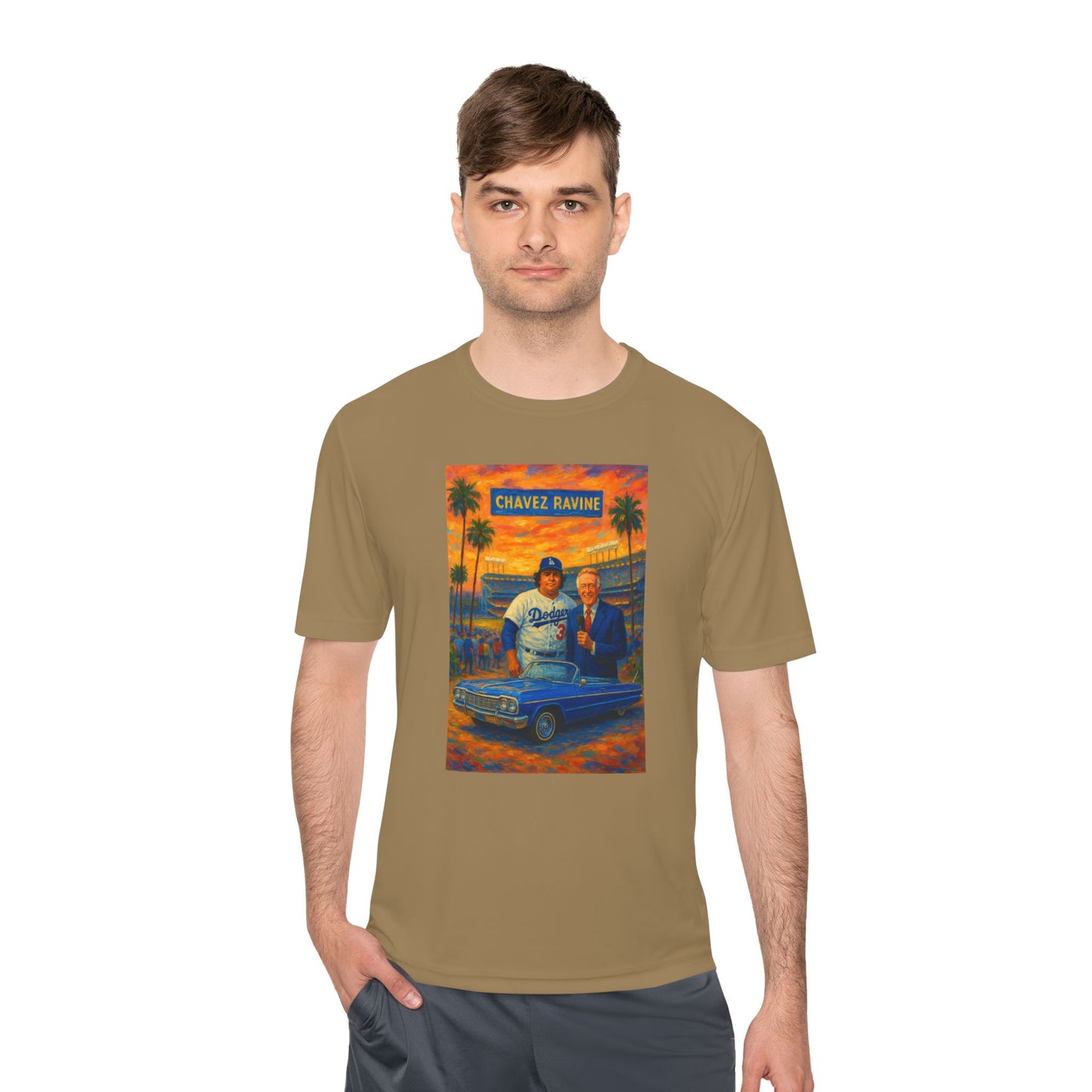 Vin Scully & Fernando Valenzuela  - Unisex Moisture Wicking Tee