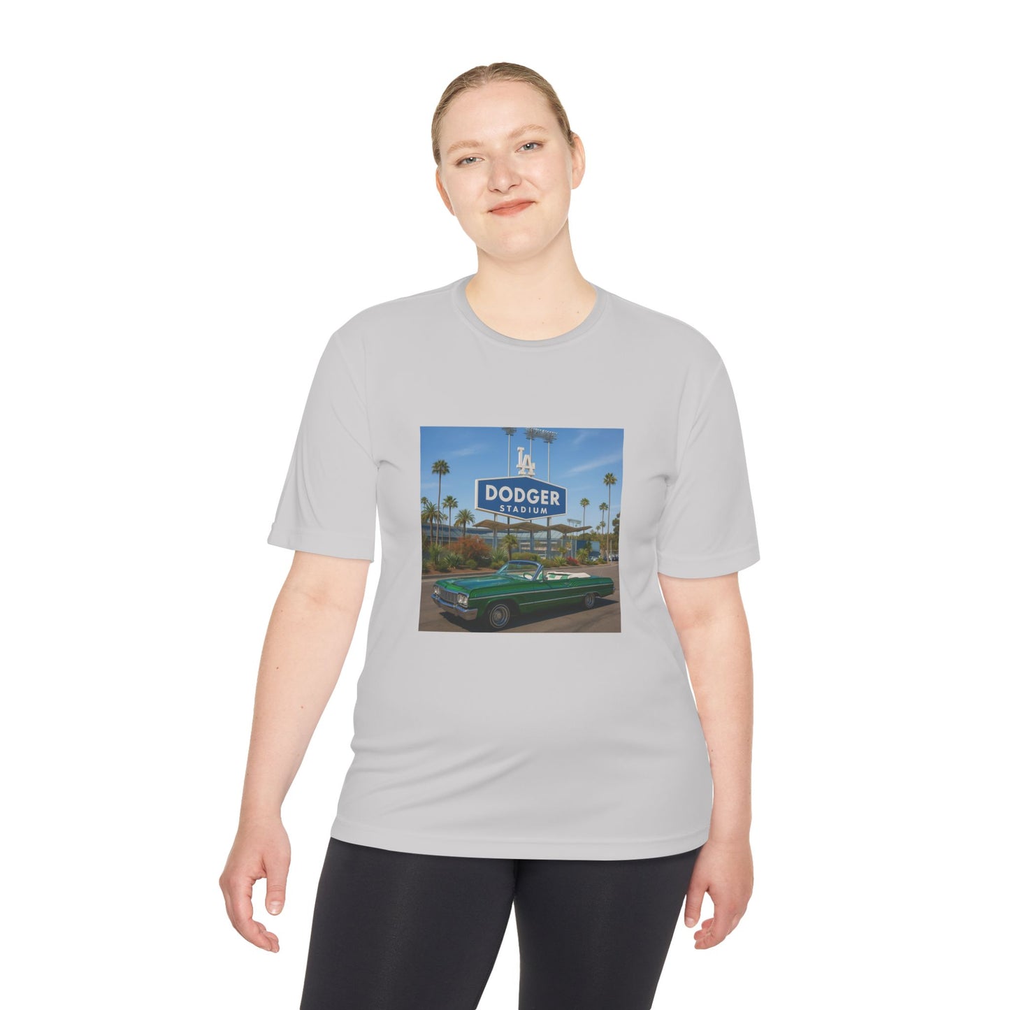 Lowrider Dodger Stadium  - Unisex Moisture Wicking Tee