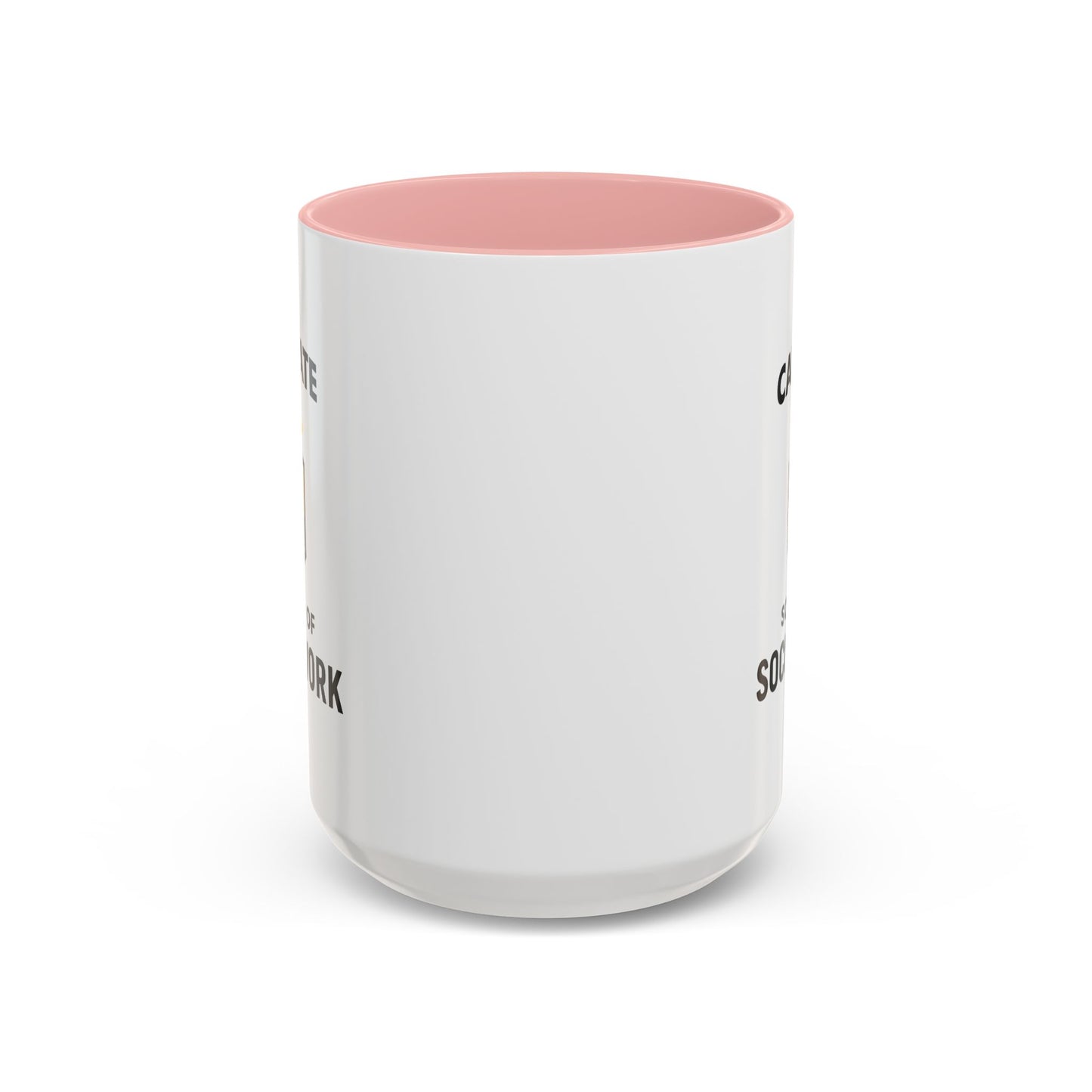 CSULA. - School of Social Work -Accent Mug - 15oz