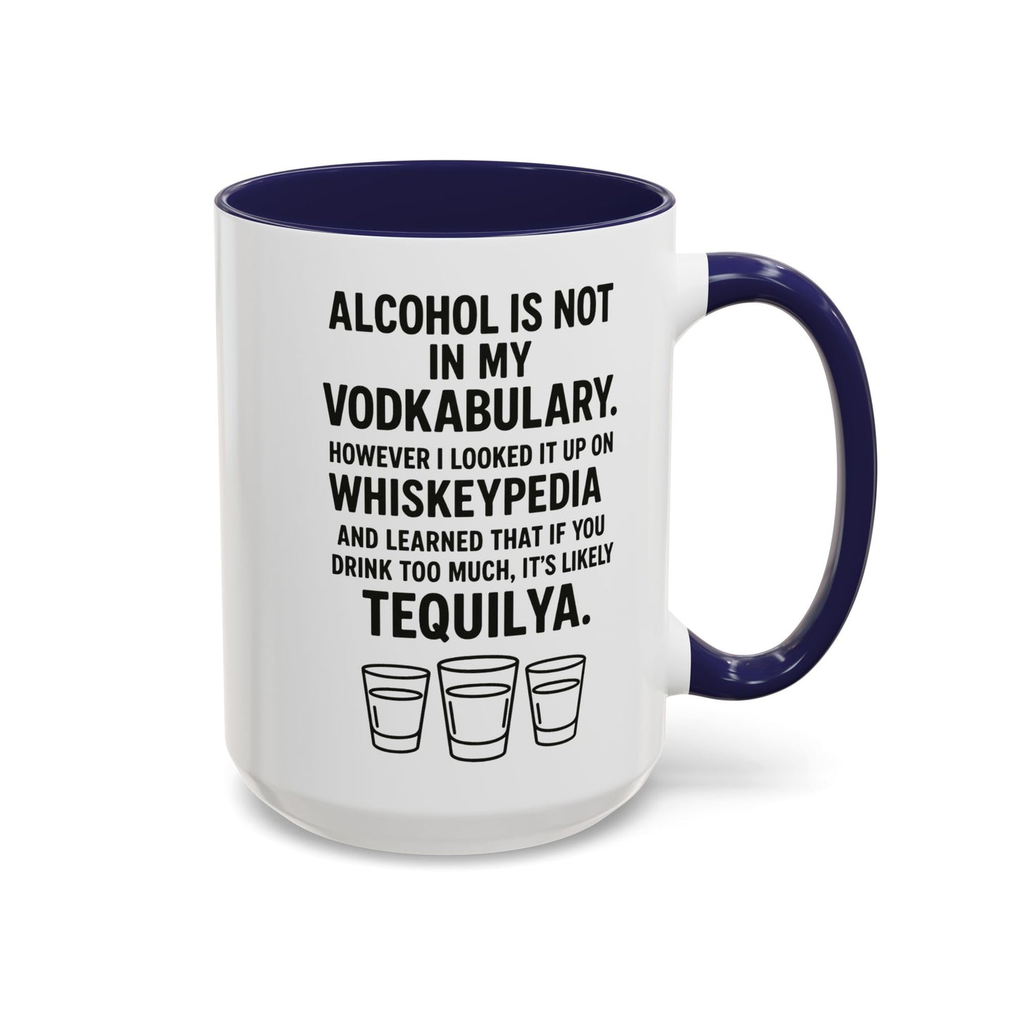 Funny "VODABULARY" Coffee Mug - 15oz - Perfect for Parties and Gifts