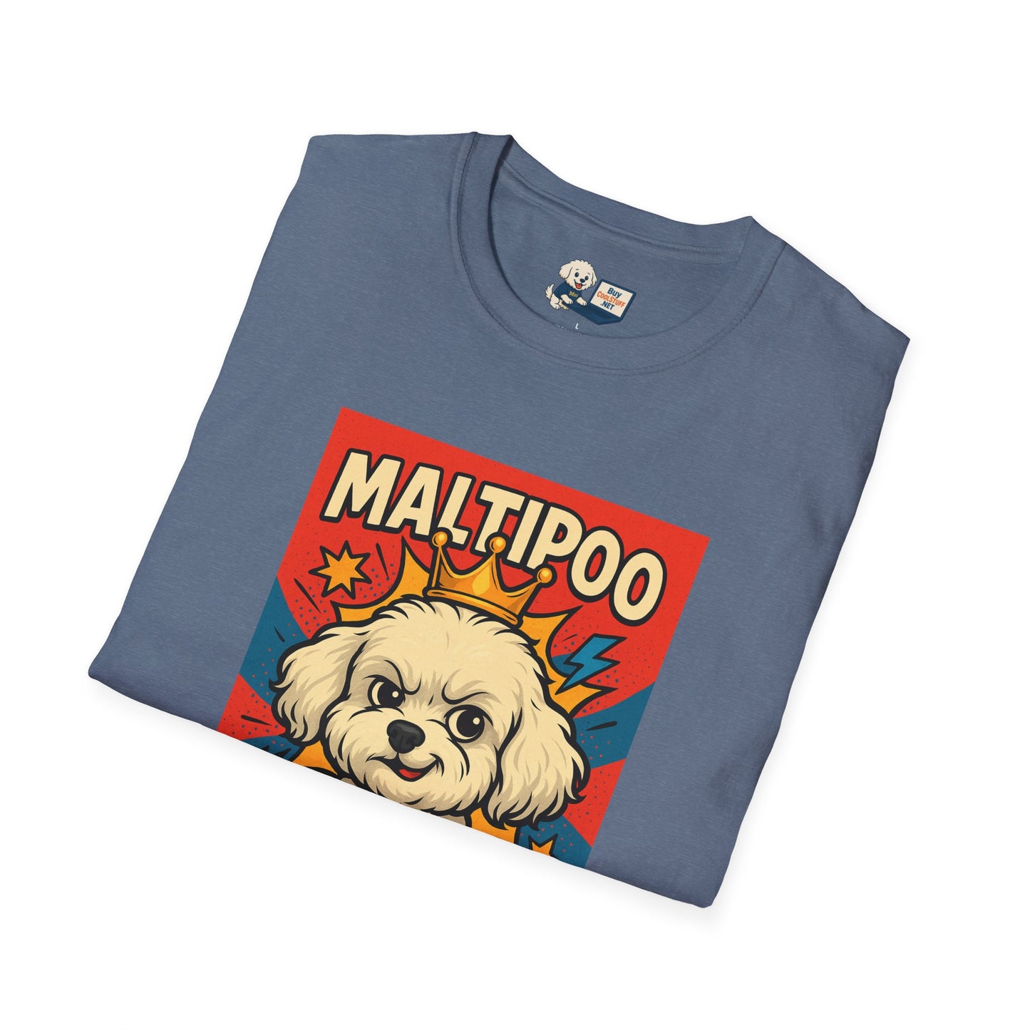 Maltipoo Lovebug Unisex Softstyle T-Shirt – Perfect Gift for Dog Lovers!