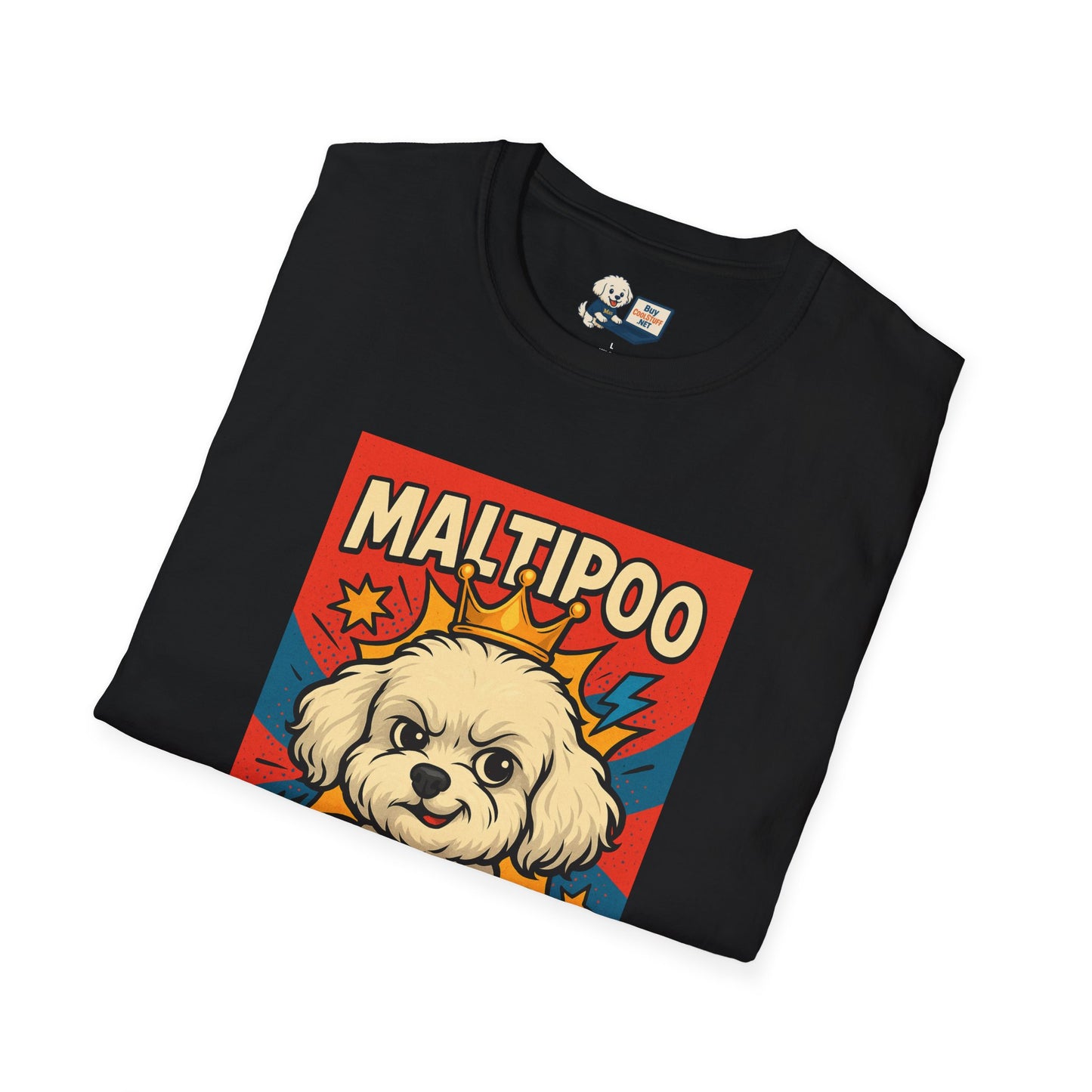 Maltipoo Lovebug Unisex Softstyle T-Shirt – Perfect Gift for Dog Lovers!