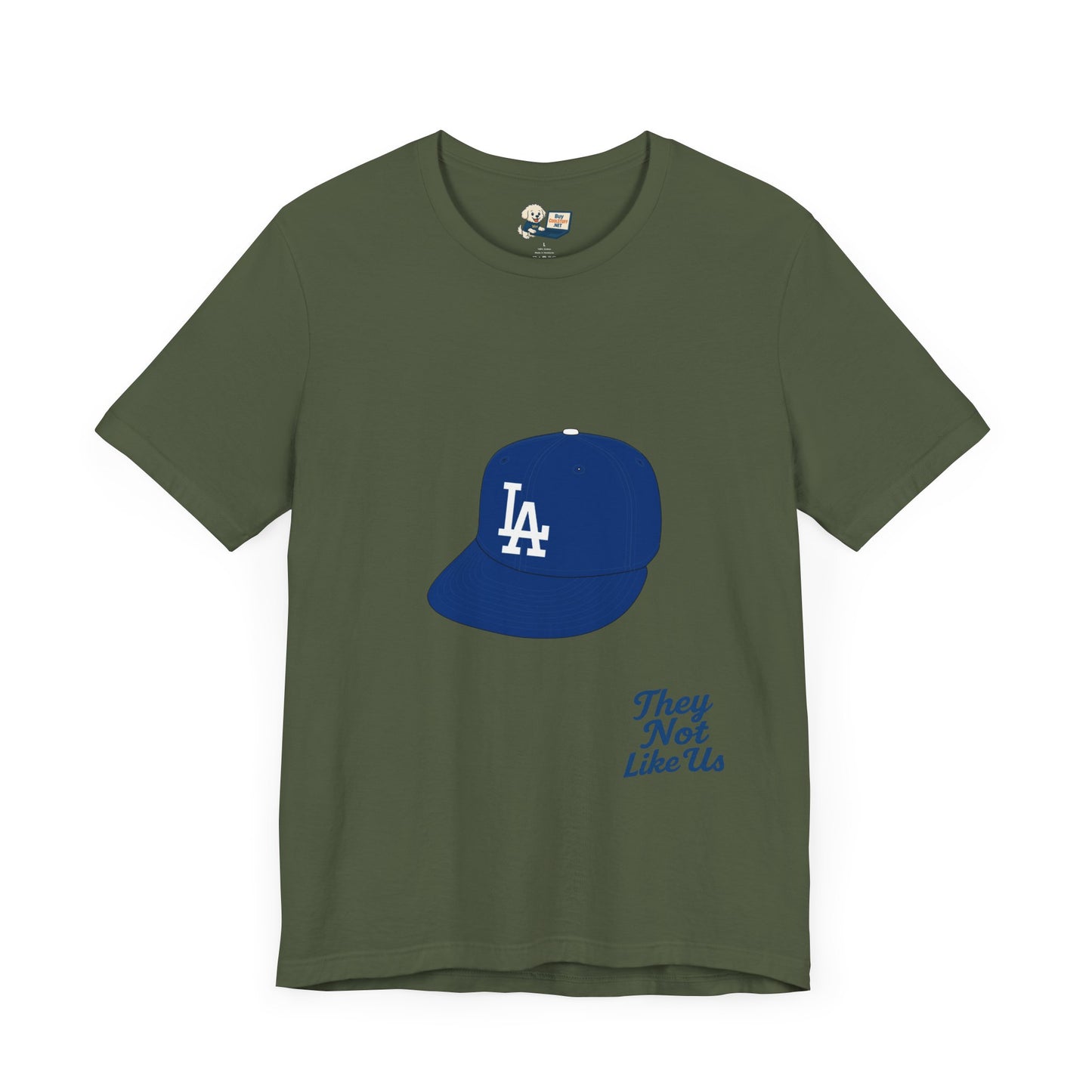 "Dodger Hat"  Dodgers Tee - Unisex Jersey Short Sleeve