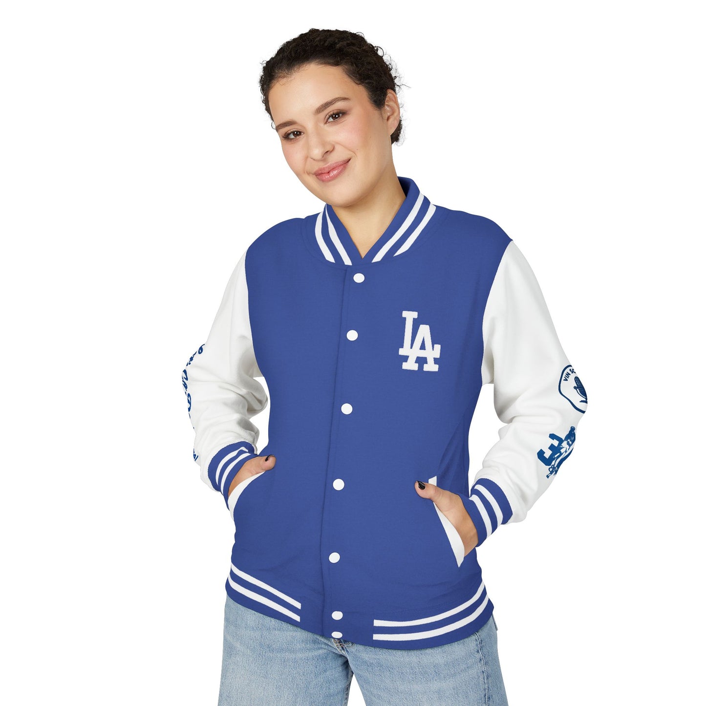 Los Doyers Unisex Heavyweight - Letterman Jacket - Men & Women