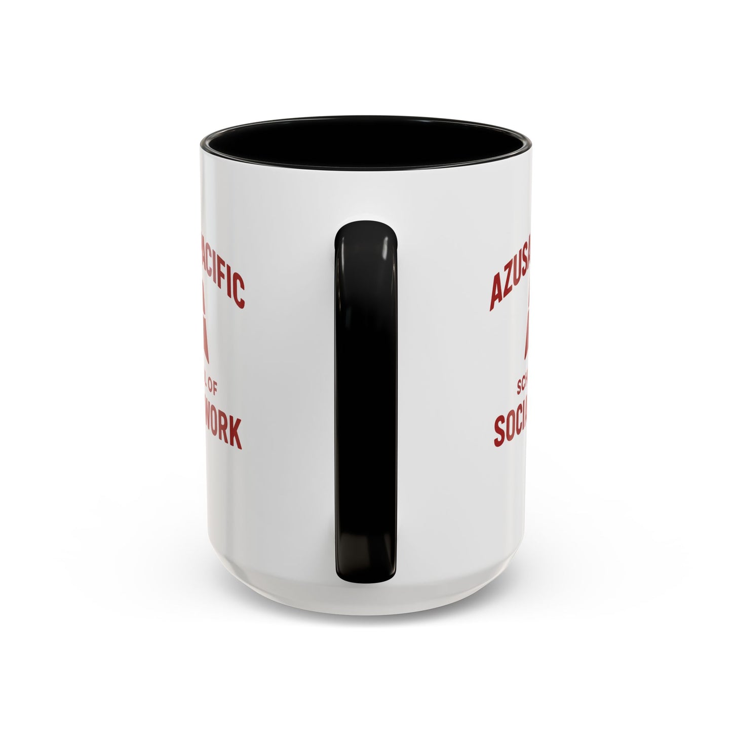 Azusa Pacific University - School of Social Work -Accent Mug - 15oz