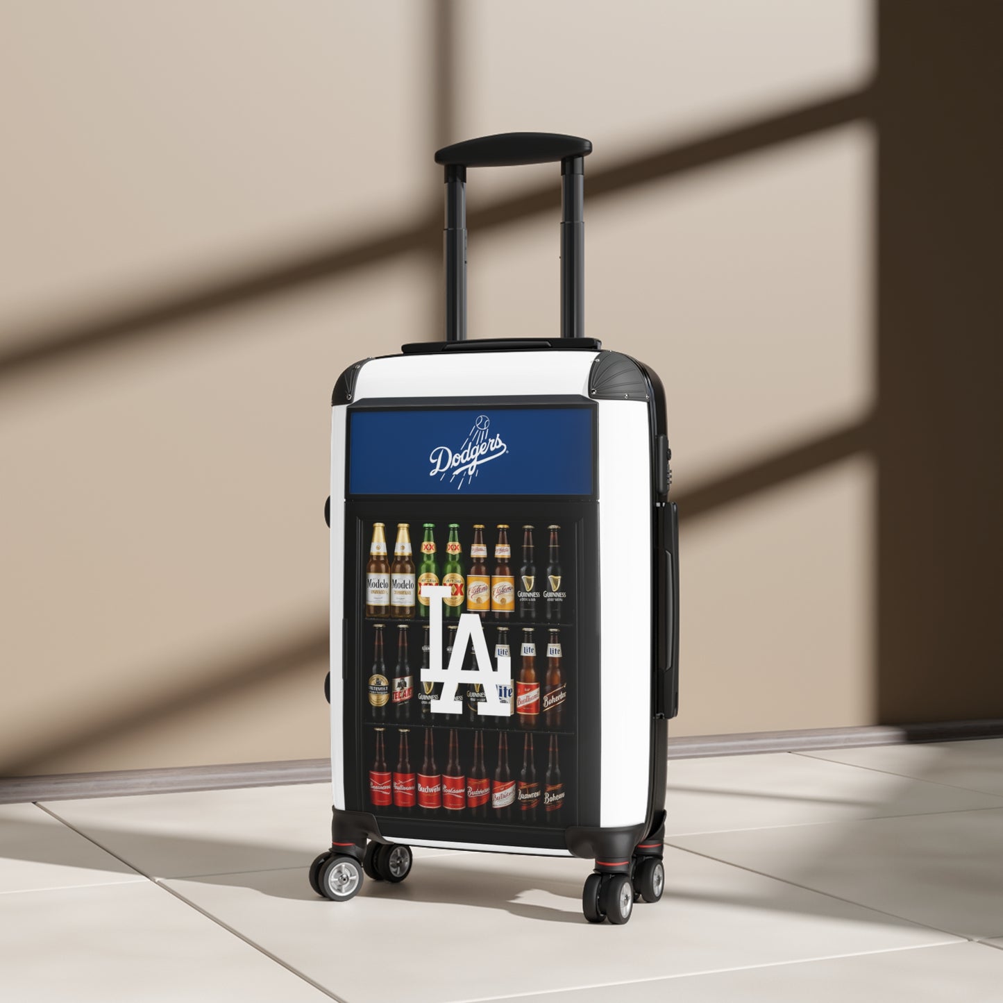 LOS ANGELES DODGERS BEER FRIDGE - CARRY ON LUGGAGE