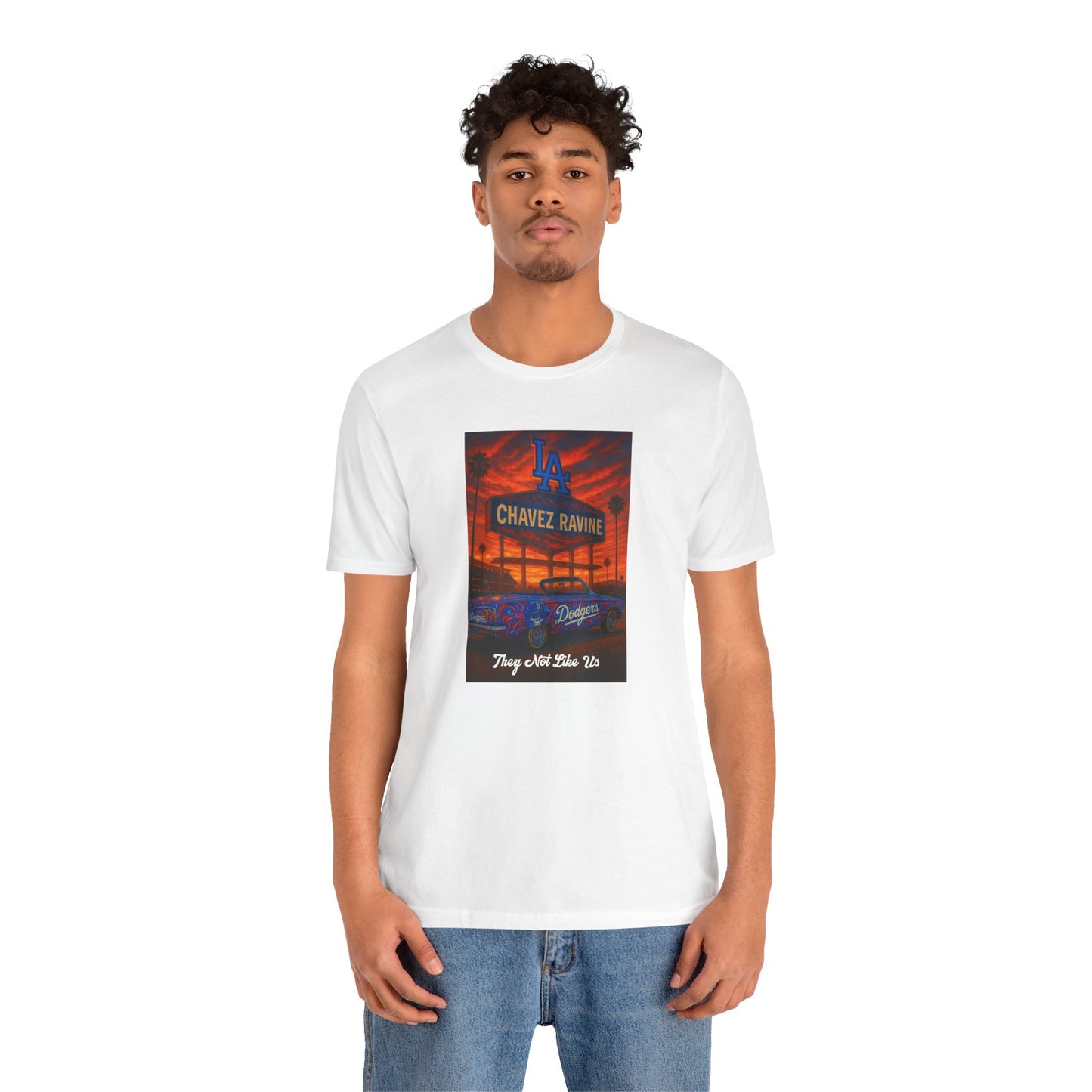 Dodgers Low Rider "Chavez Ravine"  Tee - Unisex Jersey Short Sleeve