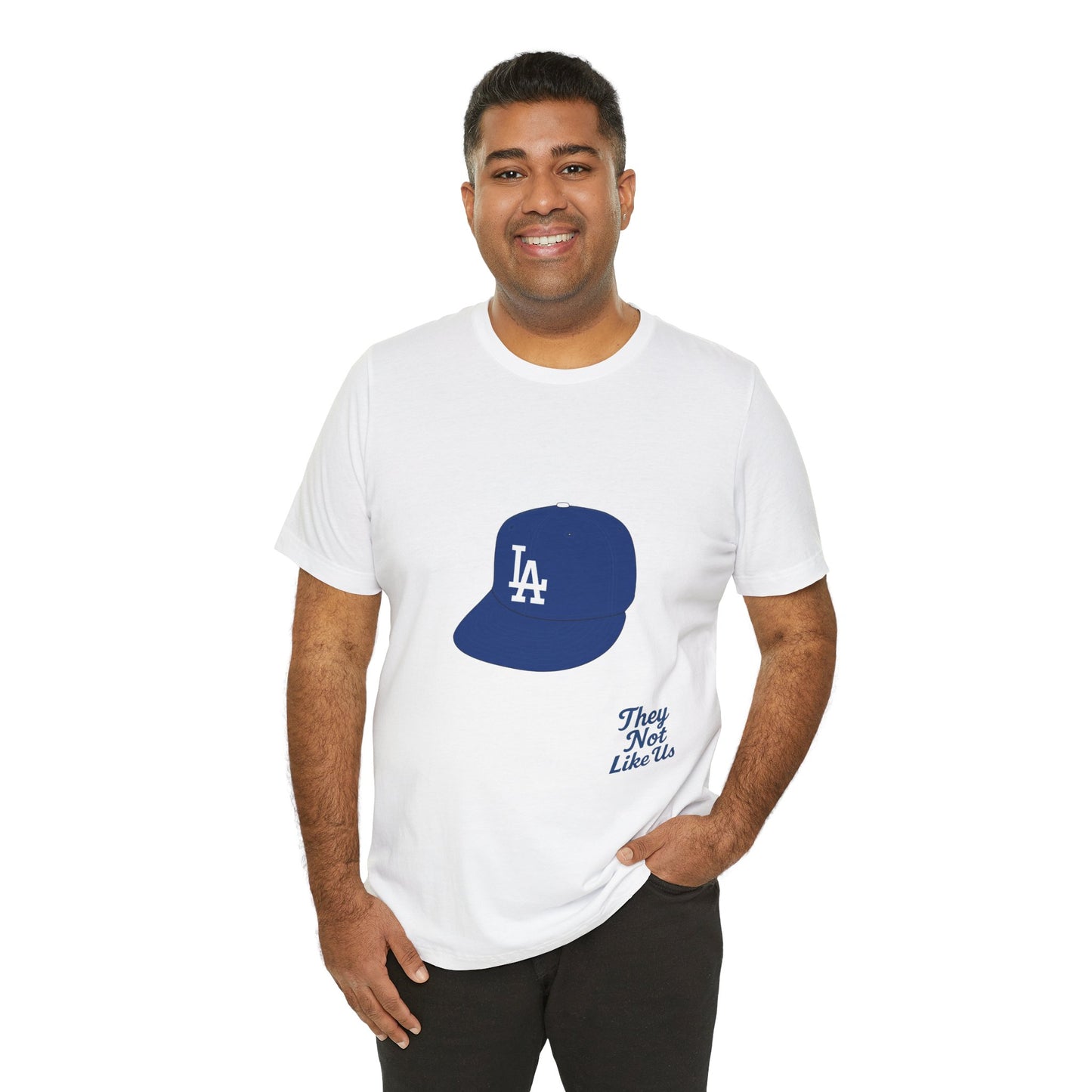 "Dodger Hat"  Dodgers Tee - Unisex Jersey Short Sleeve