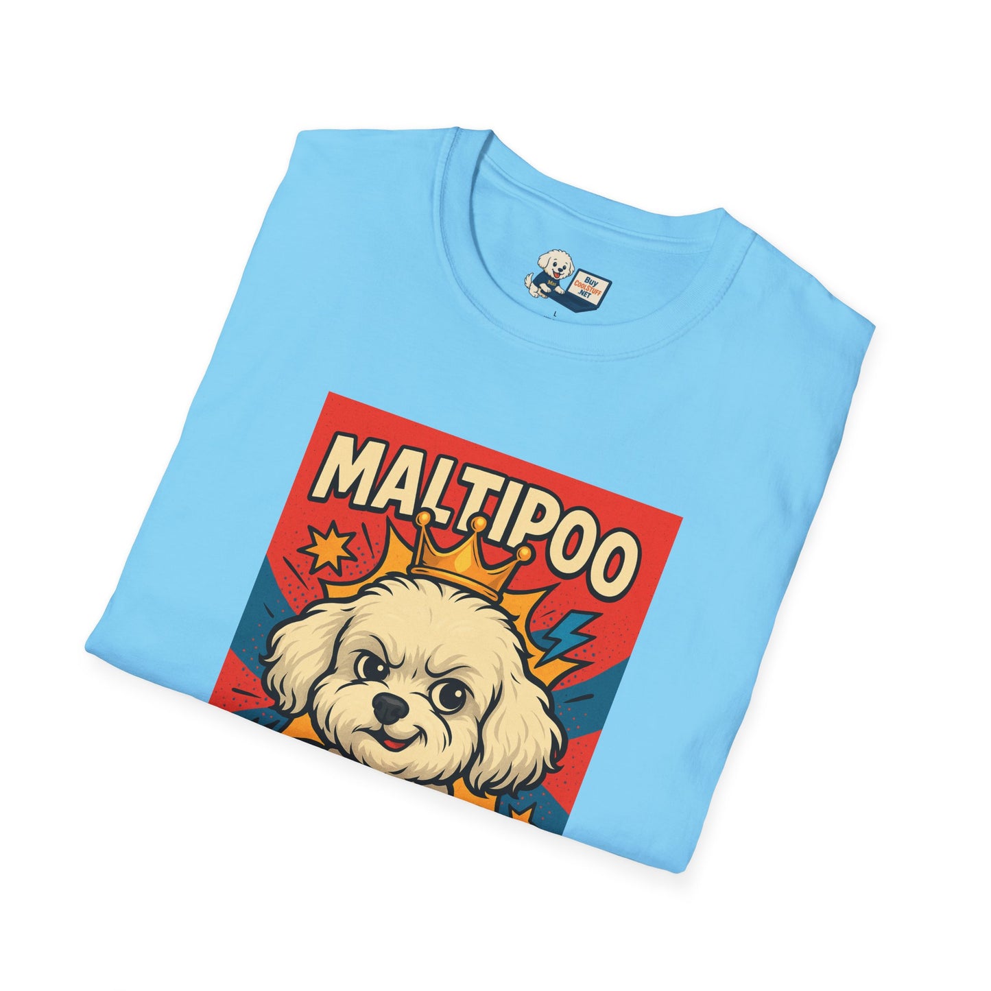 Maltipoo Lovebug Unisex Softstyle T-Shirt – Perfect Gift for Dog Lovers!