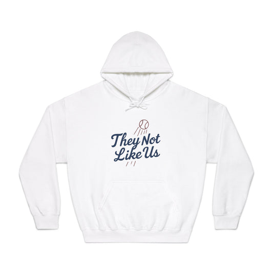 Dodgers "They Not Like Us" - Unisex Baseball Hoodie  - Original Design