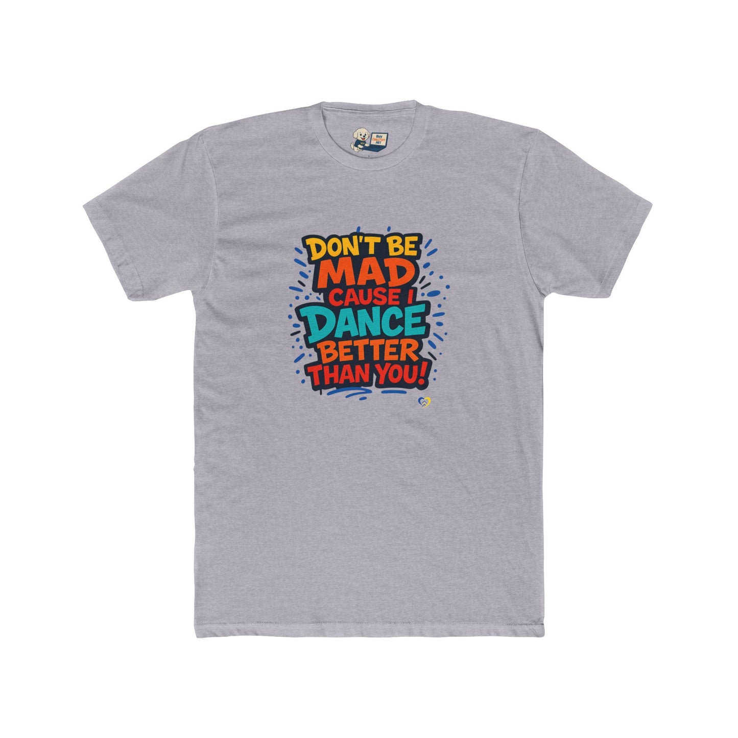 Down Syndrome Awareness "Dance" Unisex Cotton Crew Tee - Dance Graffiti Design