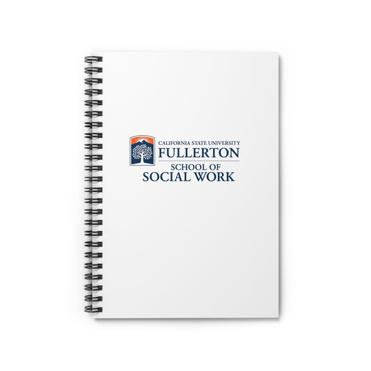 Fullerton School of Social Work Spiral Notebook - Perfect for Students & Professionals