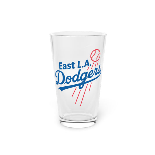East L.A. Dodgers Pint Glass, 16oz