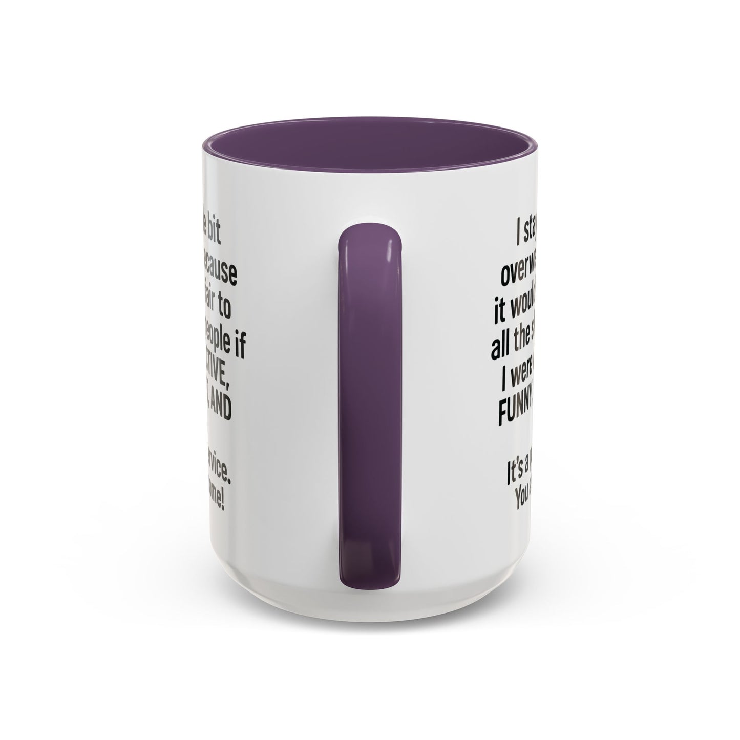 Funny "PUBLIC SERVICE" Coffee Mug - 15oz - Perfect Gift for Coffee Lovers