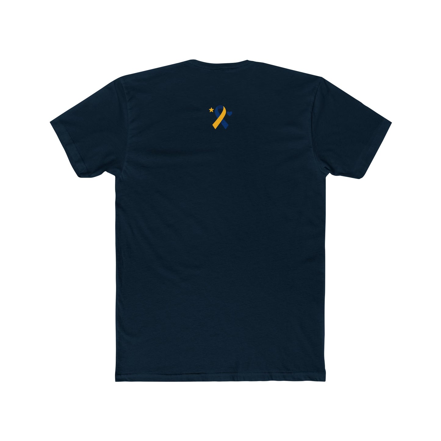 Down Syndrome Awareness "The Chosen Few" Unisex Cotton Crew Tee - Heart Design