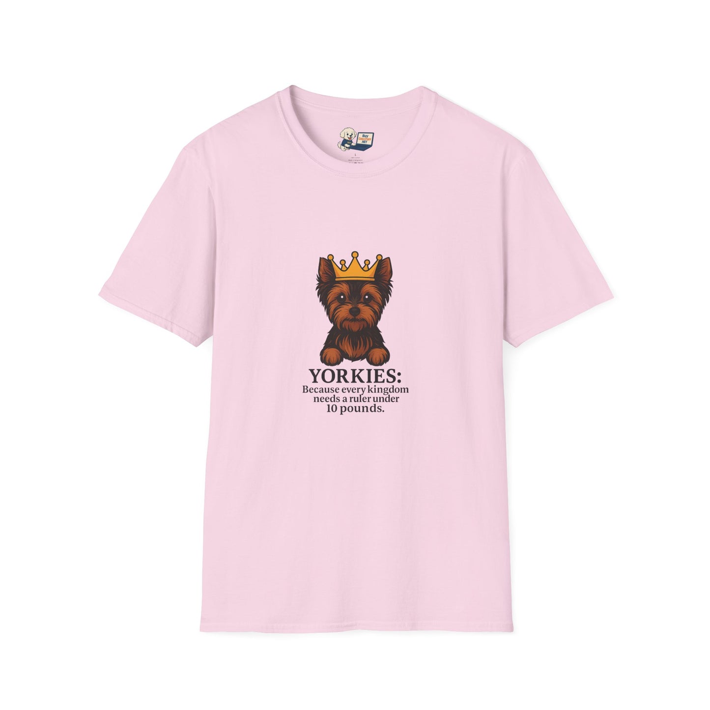 Yorkie Unisex Softstyle T-Shirt – Perfect Gift for Dog Lovers!