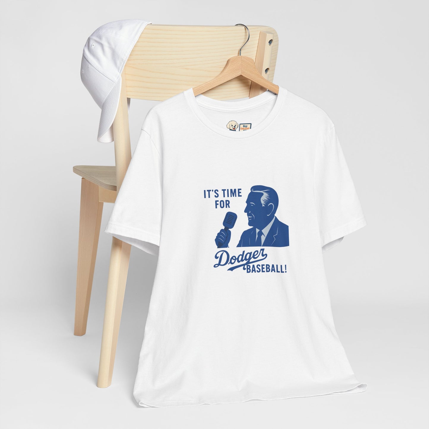 Dodgers "It's Time For Dodger Baseball"  Tee - Unisex Jersey Short Sleeve