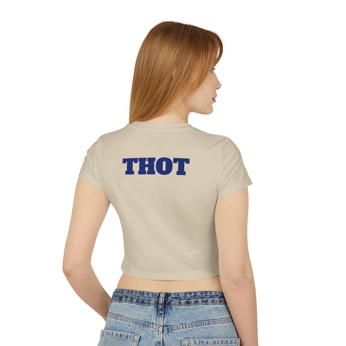 Women's Dodgers Graphic Belly Tee - Casual Baseball Style for Trendy Fans
