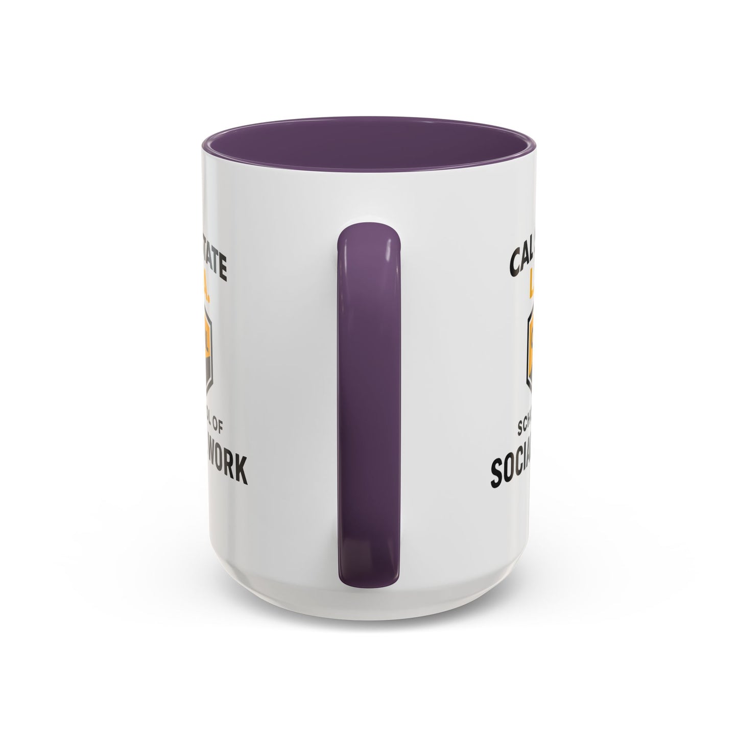 CSULA. - School of Social Work -Accent Mug - 15oz