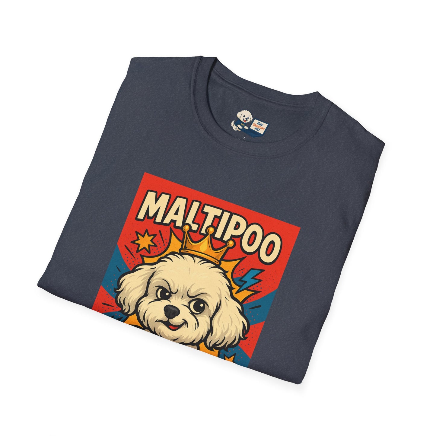 Maltipoo Lovebug Unisex Softstyle T-Shirt – Perfect Gift for Dog Lovers!