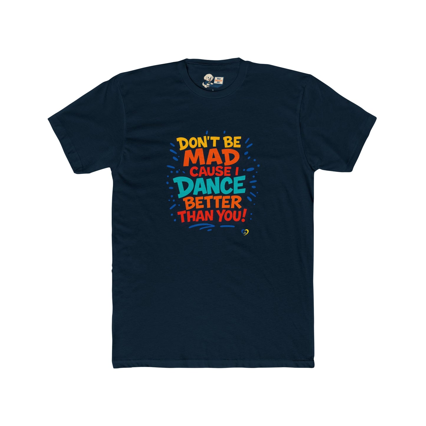 Down Syndrome Awareness "Dance" Unisex Cotton Crew Tee - Dance Graffiti Design