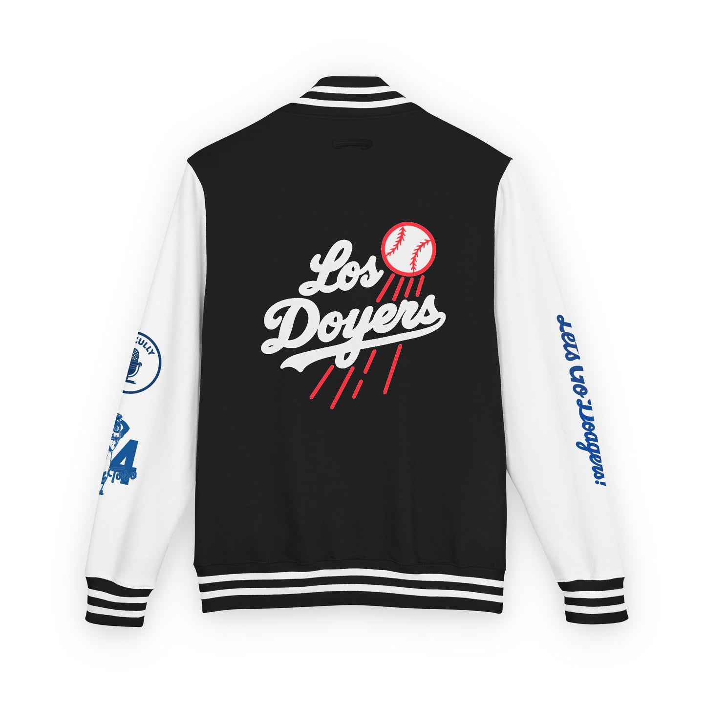 Mexican Flag Los Doyers Unisex Heavyweight - Letterman Jacket - Men & Women
