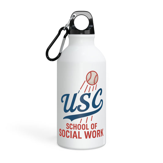 Dodger Inspired Oregon Sport Bottle - Custom USC Social Work Design, Ideal for Students and Professionals, Perfect Gift for Graduations and Celebrations