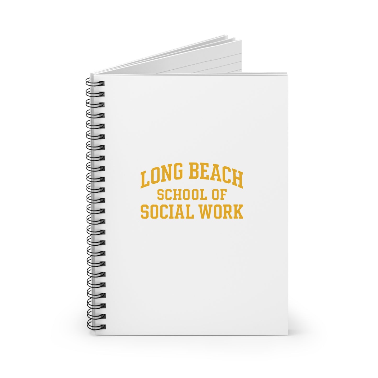 Long Beach School of Social Work Spiral Notebook - Perfect for Students & Professionals