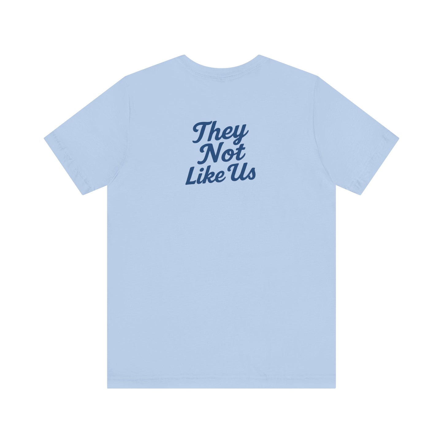 Dodgers "They Not Like Us" -Dripping Sneakers Unisex Tee - Original Design