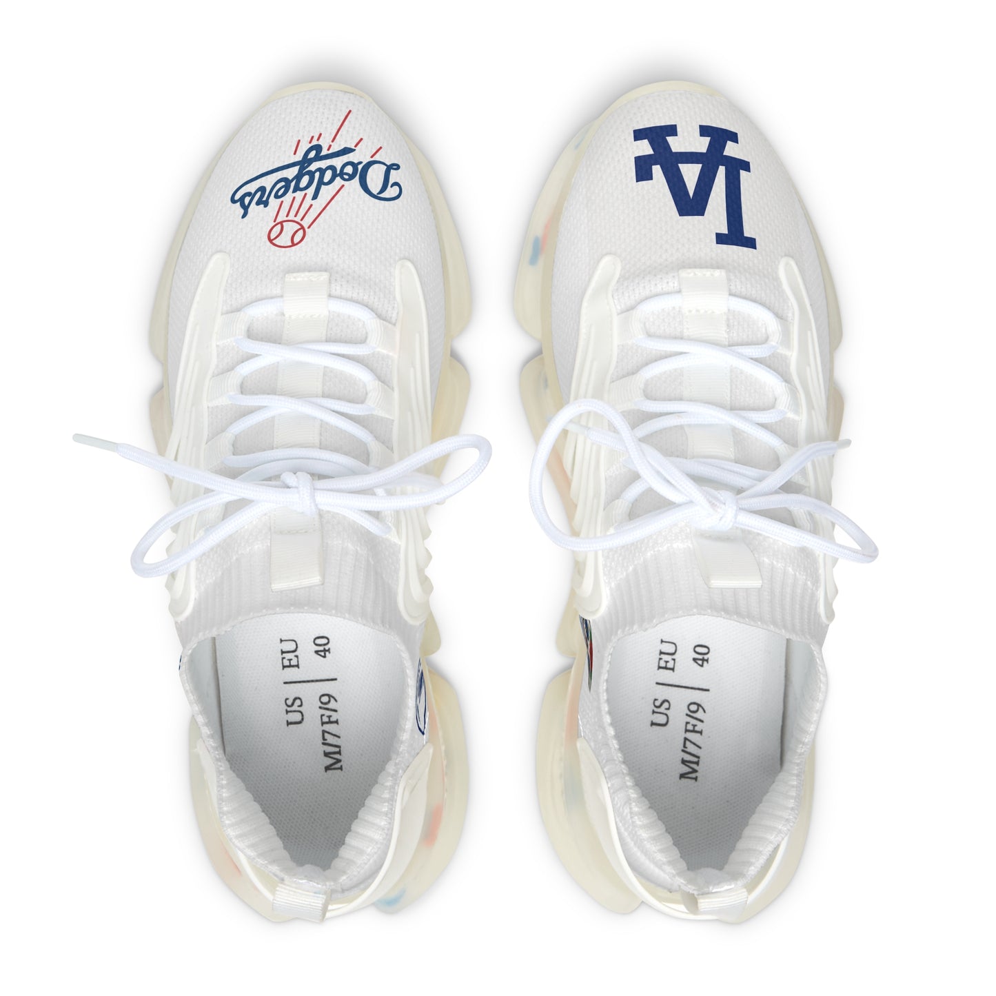 Women's Los Angeles Dodgers Mesh Sneakers - Stylish Athletic Shoes