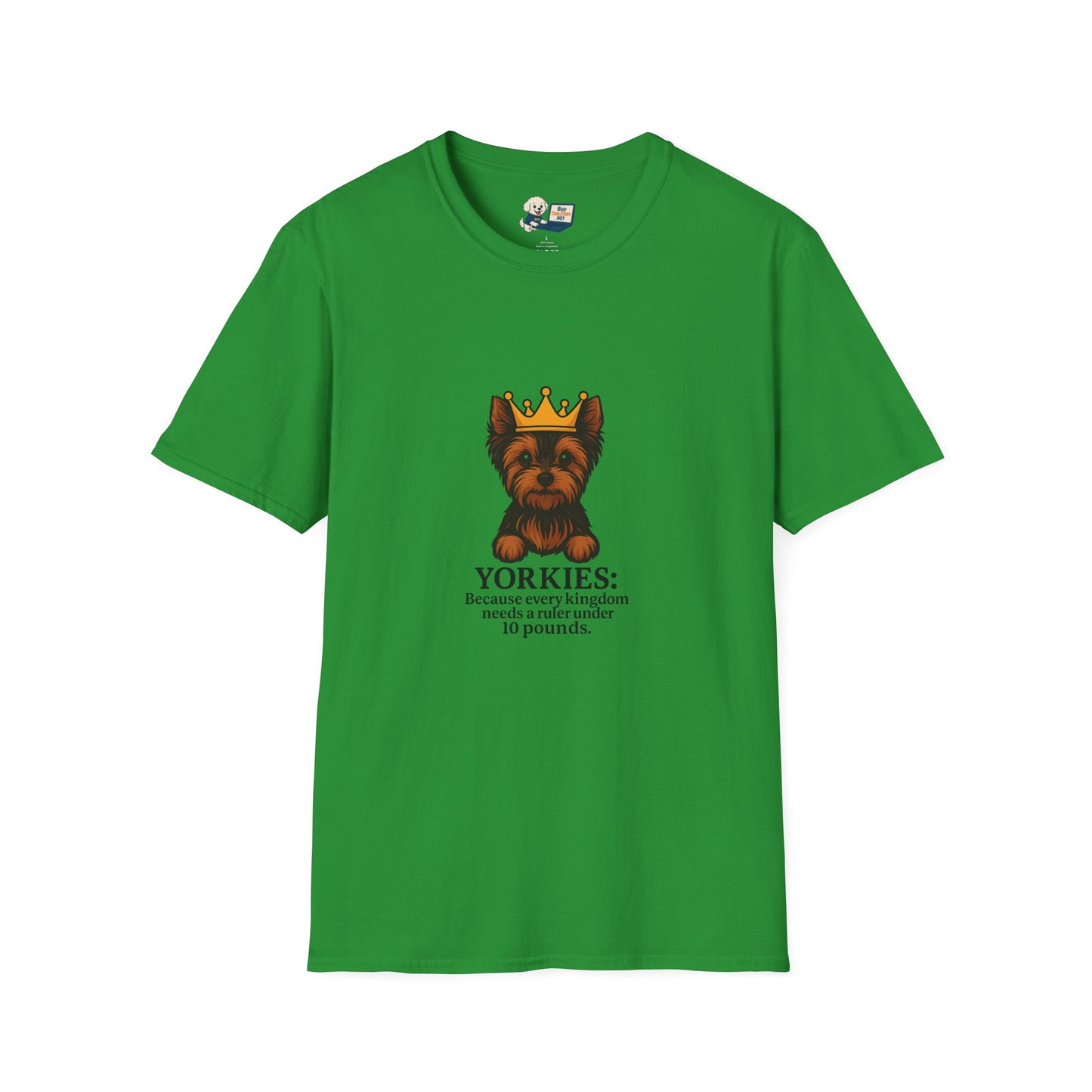 Yorkie Unisex Softstyle T-Shirt – Perfect Gift for Dog Lovers!
