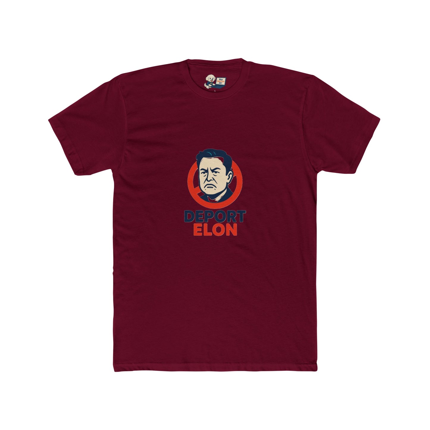 Deport Elon Unisex Cotton Crew Tee – Statement T-Shirt for Activists