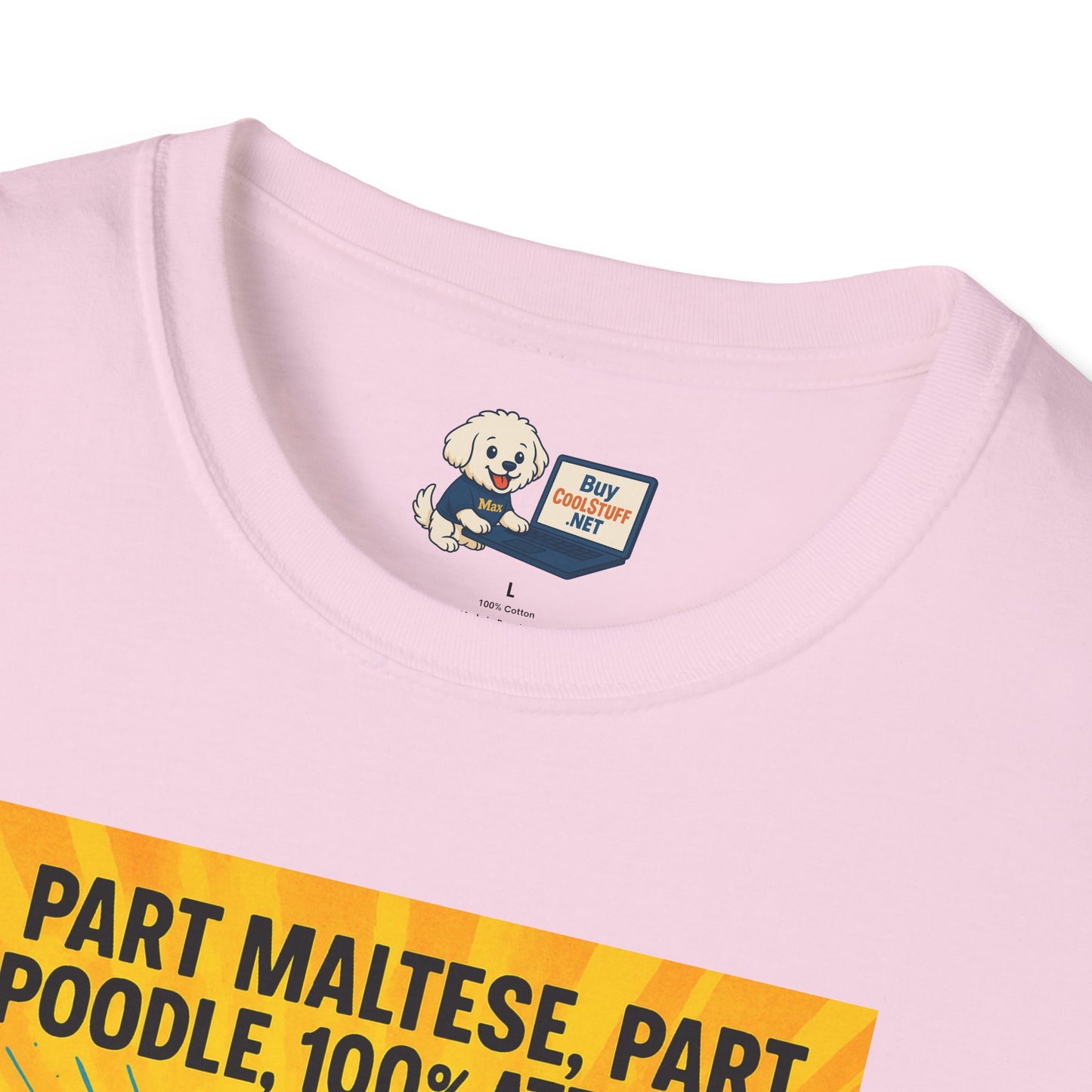 Maltipoo "Superhero" Unisex Softstyle T-Shirt – Perfect Gift for Dog Lovers!