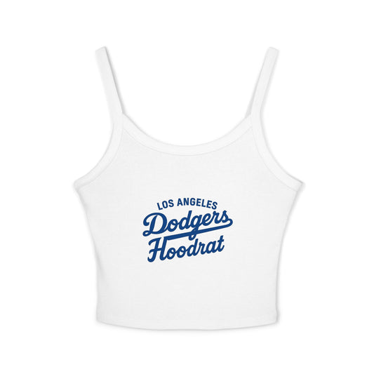 Dodgers Hoodrat Women's Spaghetti Strap Tank Top