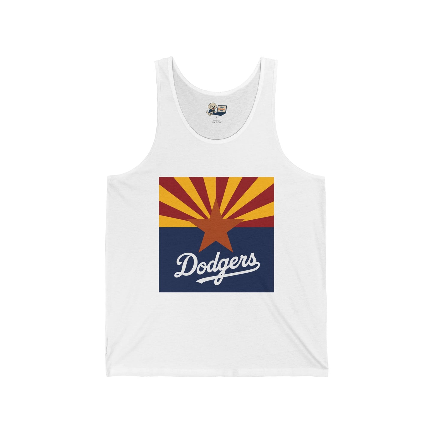 Arizona Dodgers Unisex Jersey Tank - Summer Vibes Apparel