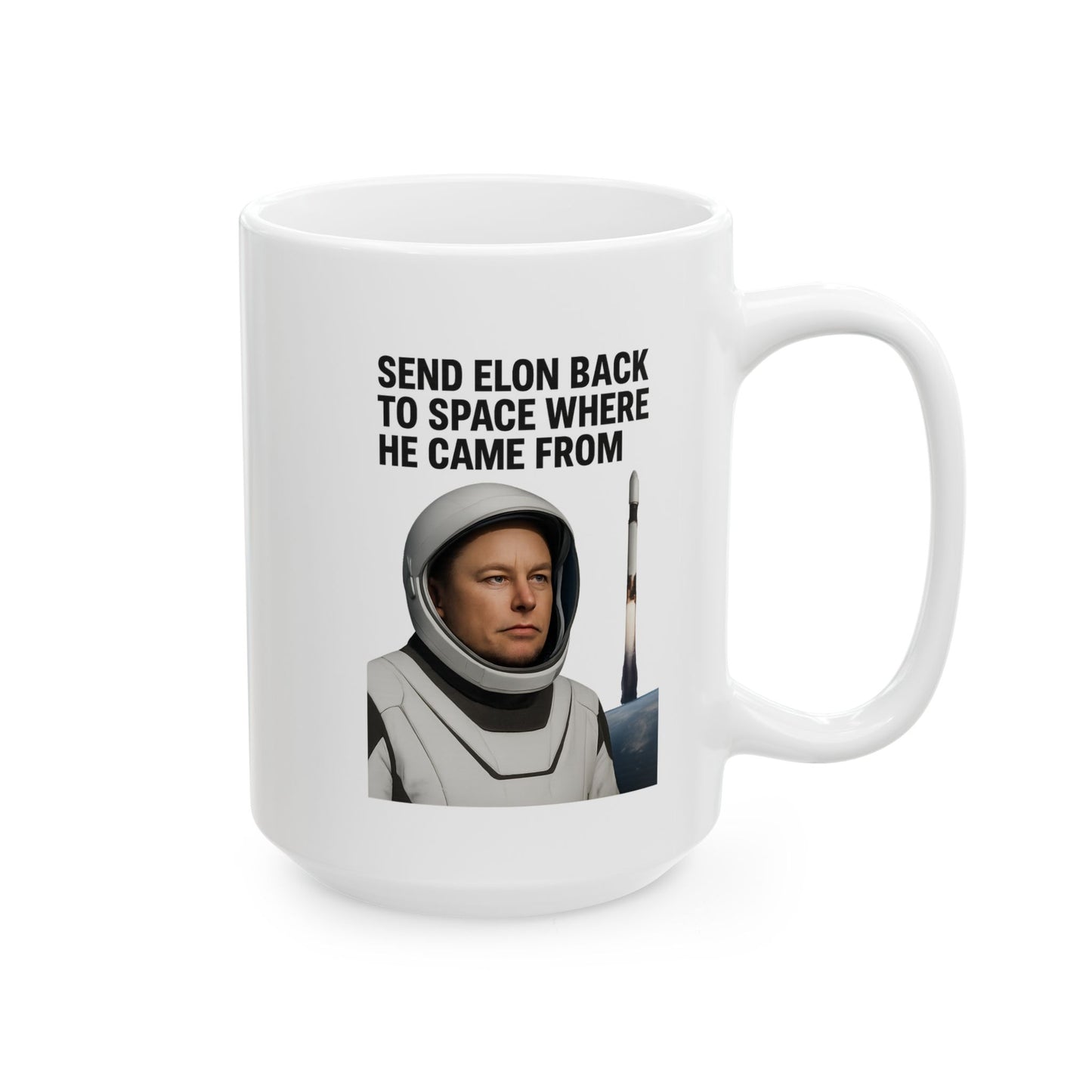 Deport Elon Ceramic Mug - 15oz