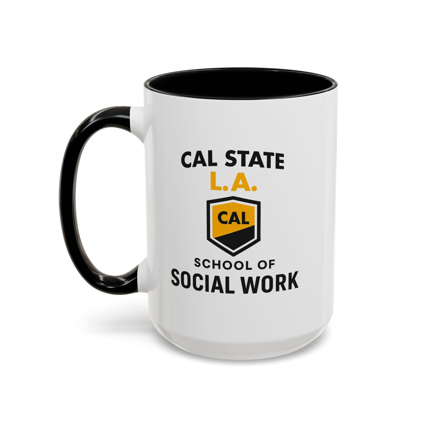 CSULA. - School of Social Work -Accent Mug - 15oz