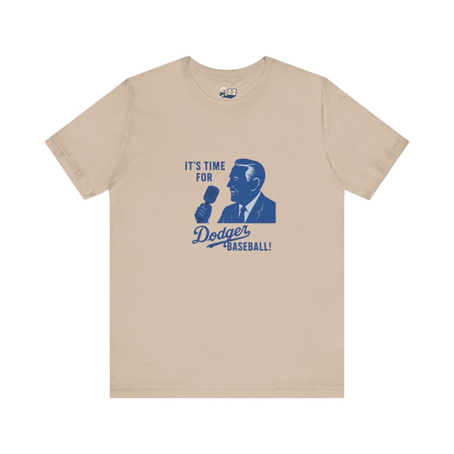 Dodgers "It's Time For Dodger Baseball"  Tee - Unisex Jersey Short Sleeve
