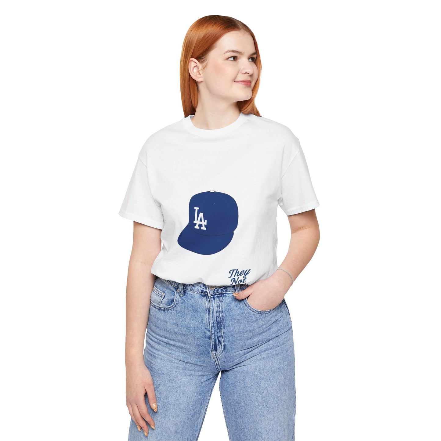"Dodger Hat"  Dodgers Tee - Unisex Jersey Short Sleeve