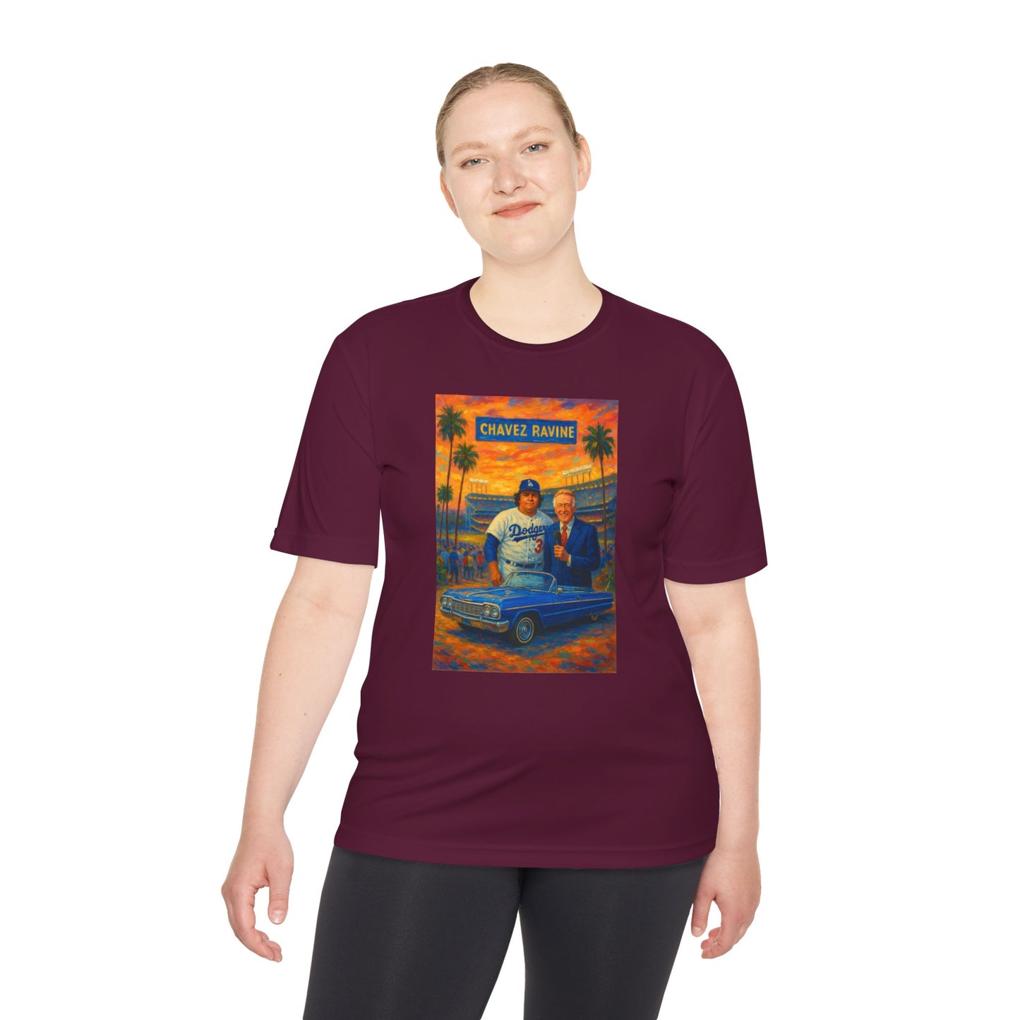Vin Scully & Fernando Valenzuela  - Unisex Moisture Wicking Tee