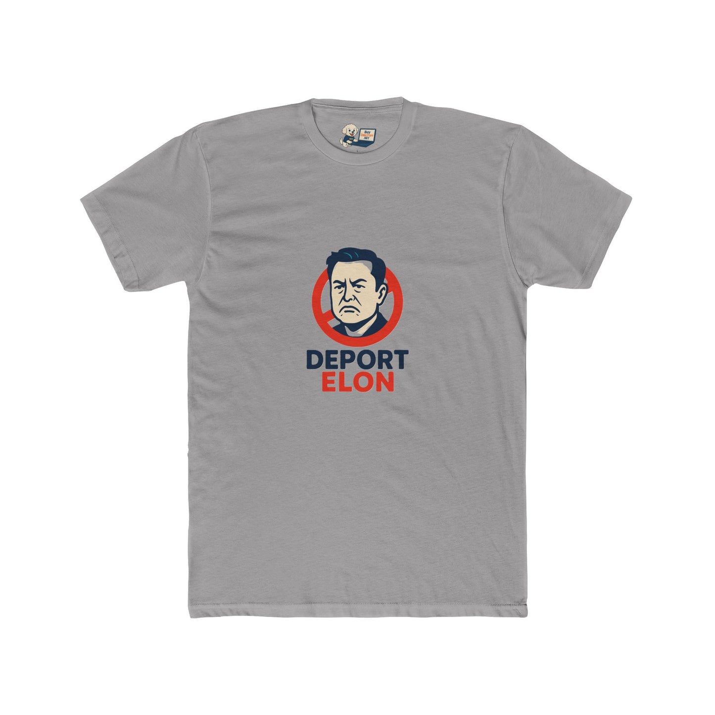 Deport Elon Unisex Cotton Crew Tee – Statement T-Shirt for Activists