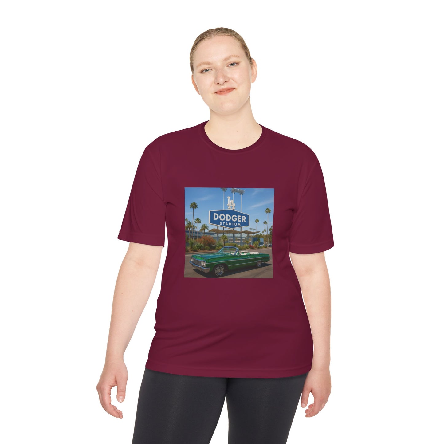 Lowrider Dodger Stadium  - Unisex Moisture Wicking Tee
