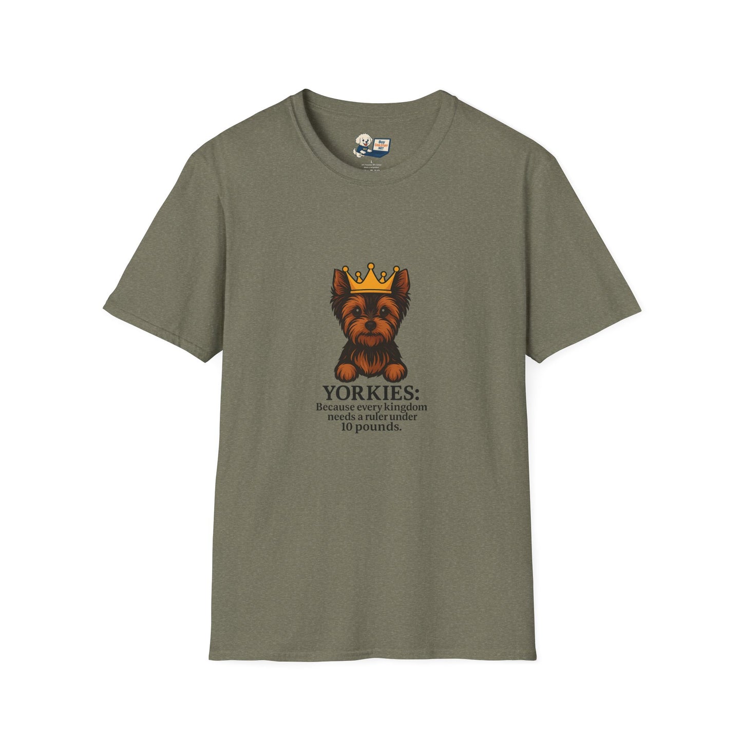 Yorkie Unisex Softstyle T-Shirt – Perfect Gift for Dog Lovers!