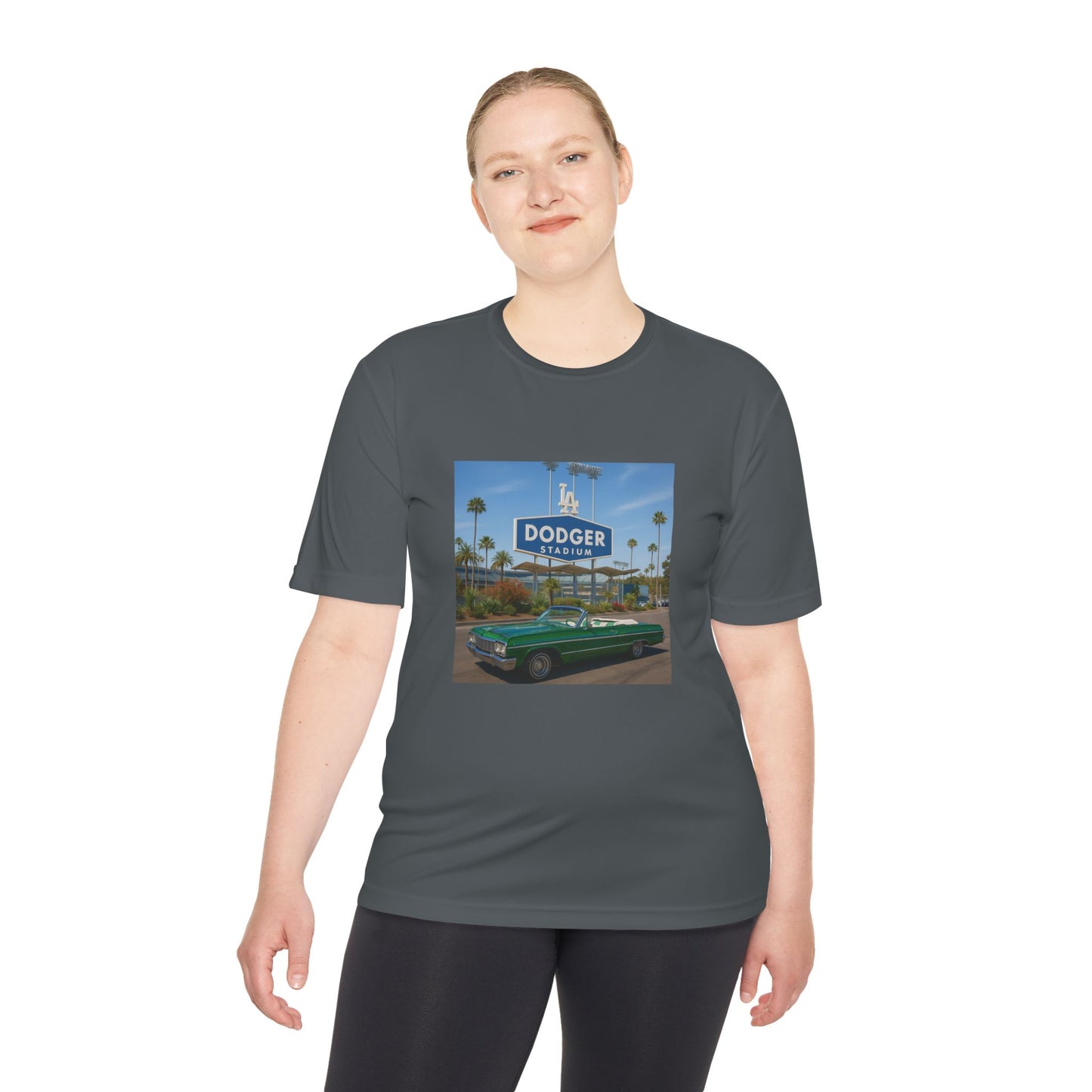 Lowrider Dodger Stadium  - Unisex Moisture Wicking Tee