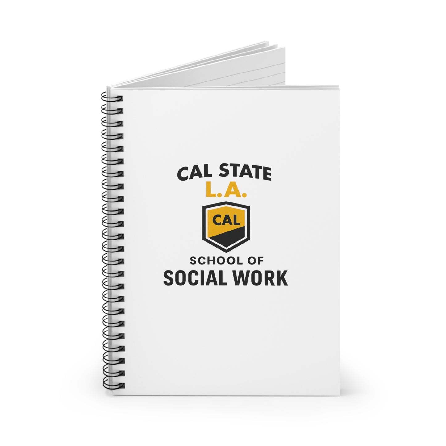 Cal State LA School of Social Work Spiral Notebook - Perfect for Students & Professionals