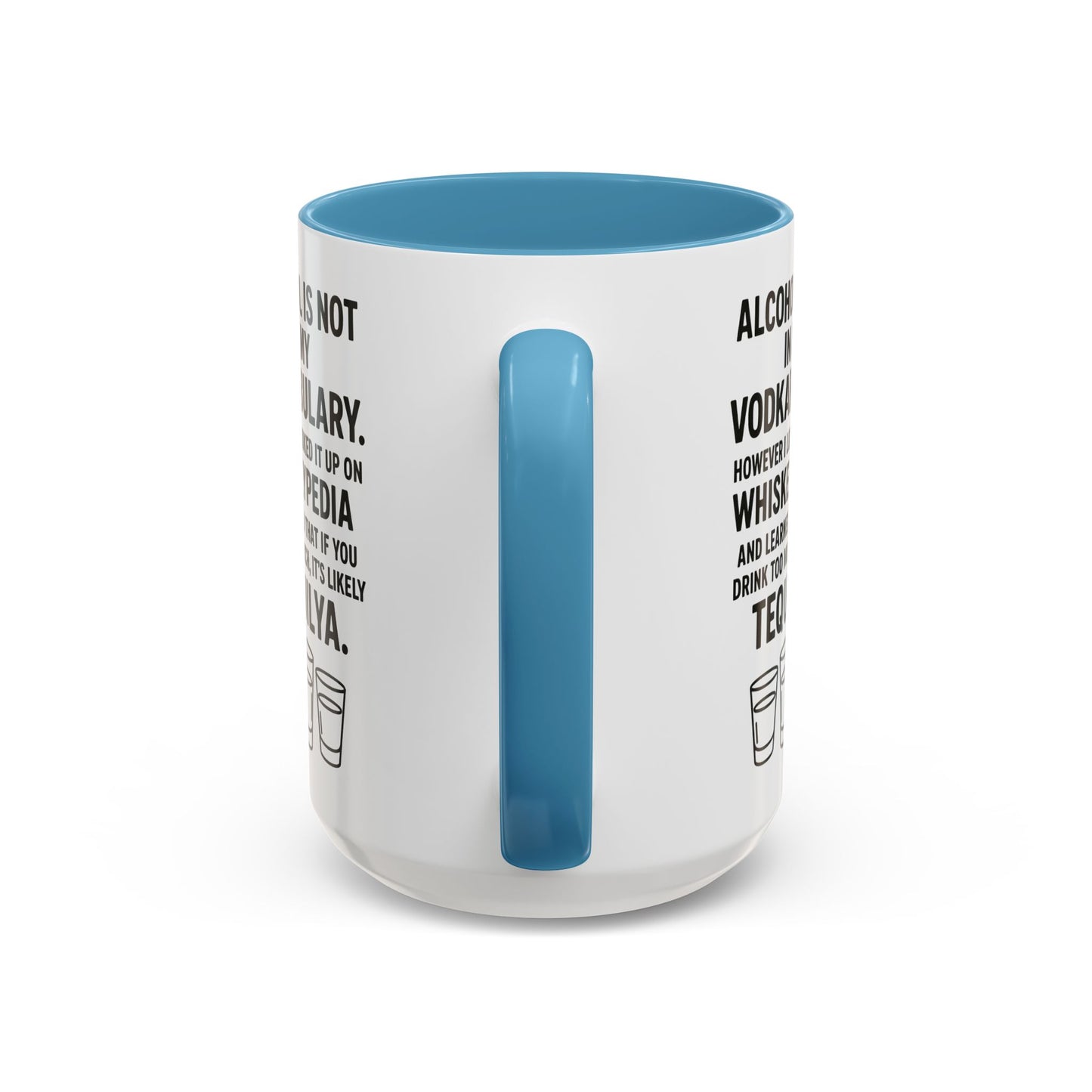 Funny "VODABULARY" Coffee Mug - 15oz - Perfect for Parties and Gifts