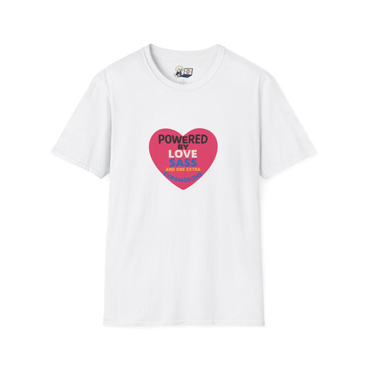 Down Syndrome Awareness - Powered by Love Unisex T-Shirt - Fun and Stylish Casual Wear